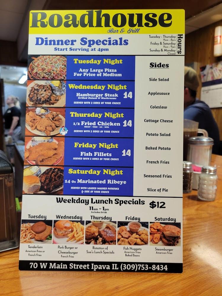 Roadhouse Bar & Grill Menu image 1
